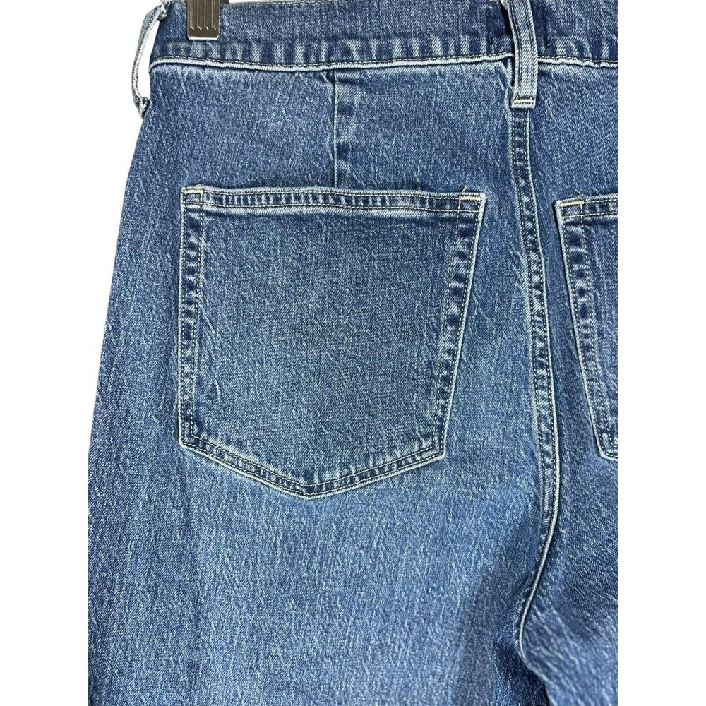 J.Crew Colette Sailor Pocket Wide Leg Jeans Size 29 High Rise Blue Denim - Picture 9 of 10